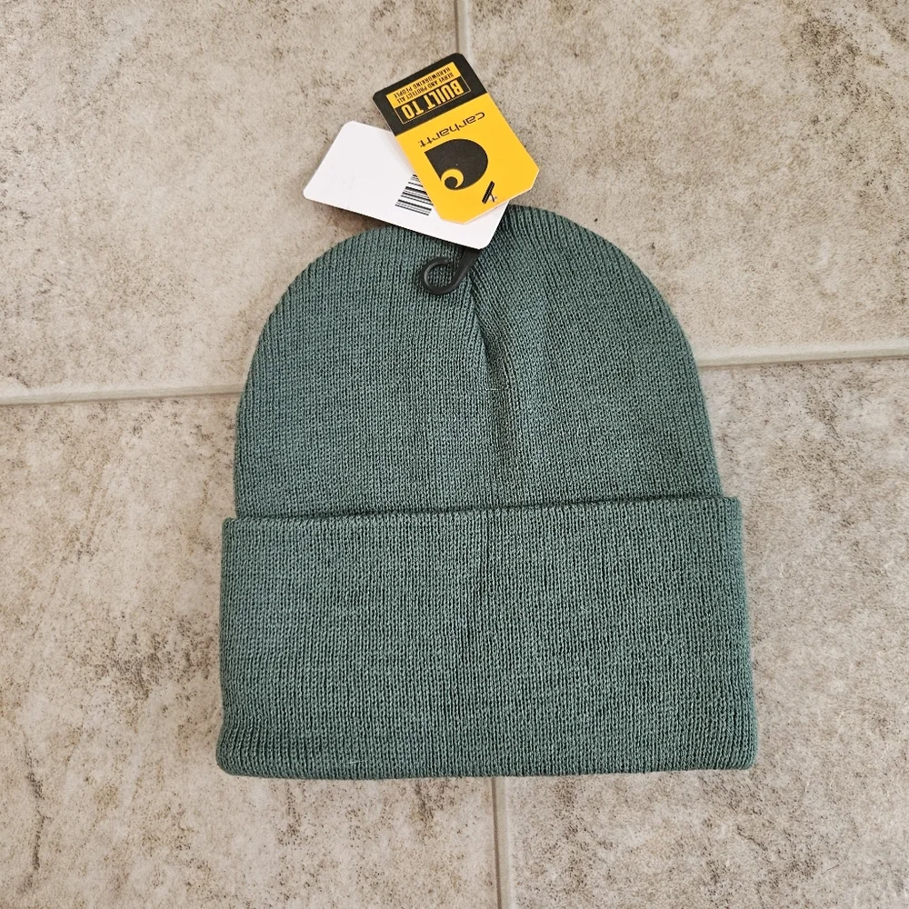 Carhartt Green Beanie NWT - Picture 4 of 6
